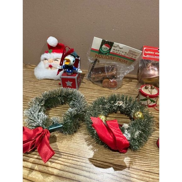 Vintage Christmas Ornament Decor Lot of 12-Kurt Adler/Disney/Deer/Etc-FAST SHIP - Picture 3 of 4